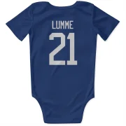 Jyrki Lumme Vancouver Canucks  Infant & Newborn Bodysuit  - Blue