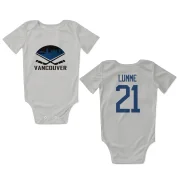 Jyrki Lumme Vancouver Canucks  Infant & Newborn Bodysuit  - White