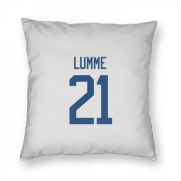 Jyrki Lumme Vancouver Canucks  Pillow Cover (18 X 18) - White