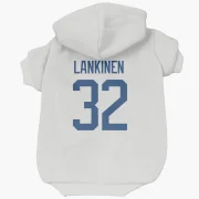 Kevin Lankinen Vancouver Canucks  Dog & Cat Pet Hoodie - White