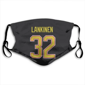 Kevin Lankinen Vancouver Canucks  Face Mask - Black