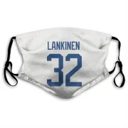 Kevin Lankinen Vancouver Canucks  Face Mask - White