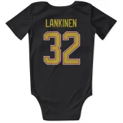 Kevin Lankinen Vancouver Canucks  Infant & Newborn Bodysuit - Black