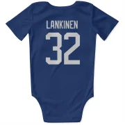 Kevin Lankinen Vancouver Canucks  Infant & Newborn Bodysuit - Blue