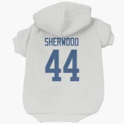 Kiefer Sherwood Vancouver Canucks  Dog & Cat Pet Hoodie - White