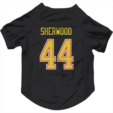 Kiefer Sherwood Vancouver Canucks  Dog & Cat Pet Jersey - Black