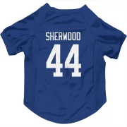 Kiefer Sherwood Vancouver Canucks  Dog & Cat Pet Jersey - Blue