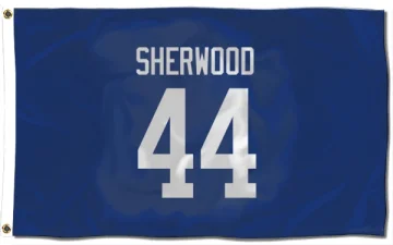 Kiefer Sherwood Vancouver Canucks  Flag (3 X 5) - Blue