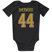 Kiefer Sherwood Vancouver Canucks  Infant & Newborn Bodysuit - Black