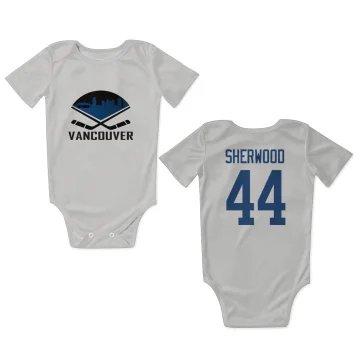 Kiefer Sherwood Vancouver Canucks  Infant & Newborn Bodysuit - White