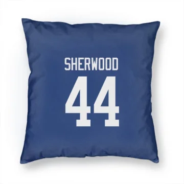 Kiefer Sherwood Vancouver Canucks  Pillow Cover (18 X 18) - Blue