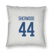 Kiefer Sherwood Vancouver Canucks  Pillow Cover (18 X 18) - White