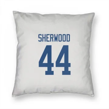 Kiefer Sherwood Vancouver Canucks  Pillow Cover (18 X 18) - White