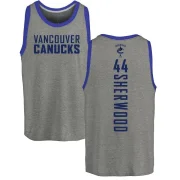 Kiefer Sherwood Men's Vancouver Canucks Backer Tank Top - Ash