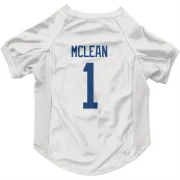 Kirk Mclean Vancouver Canucks  Dog & Cat Pet Jersey - White