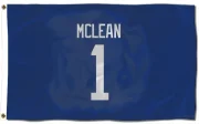 Kirk Mclean Vancouver Canucks  Flag (3 X 5) - Blue