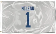 Kirk Mclean Vancouver Canucks  Flag (3 X 5) - White