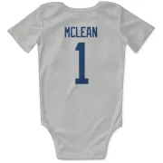 Kirk Mclean Vancouver Canucks  Infant & Newborn Bodysuit  - White