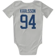 Linus Karlsson Vancouver Canucks  Infant & Newborn Bodysuit - White