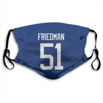 Mark Friedman Vancouver Canucks  Face Mask - Blue