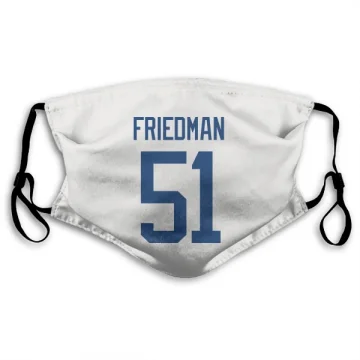 Mark Friedman Vancouver Canucks  Face Mask - White