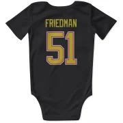 Mark Friedman Vancouver Canucks  Infant & Newborn Bodysuit - Black