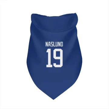 Markus Naslund Vancouver Canucks  Dog & Cat Pet Bandana - Blue