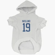 Markus Naslund Vancouver Canucks  Dog & Cat Pet Hoodie - White