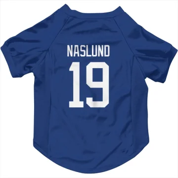 Markus Naslund Vancouver Canucks  Dog & Cat Pet Jersey - Blue