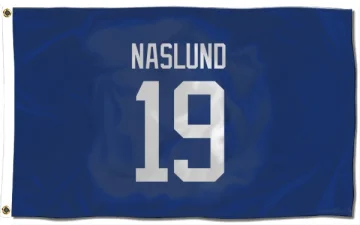 Markus Naslund Vancouver Canucks  Flag (3 X 5) - Blue