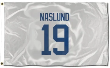 Markus Naslund Vancouver Canucks  Flag (3 X 5) - White