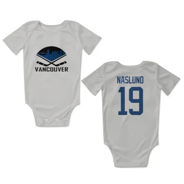 Markus Naslund Vancouver Canucks  Infant & Newborn Bodysuit  - White