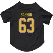 Max Sasson Vancouver Canucks  Dog & Cat Pet Jersey - Black