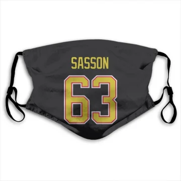 Max Sasson Vancouver Canucks  Face Mask - Black