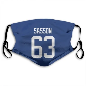 Max Sasson Vancouver Canucks  Face Mask - Blue