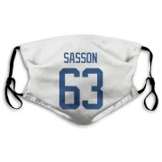 Max Sasson Vancouver Canucks  Face Mask - White