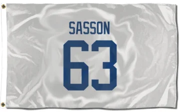 Max Sasson Vancouver Canucks  Flag (3 X 5) - White