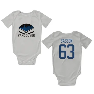 Max Sasson Vancouver Canucks  Infant & Newborn Bodysuit - White