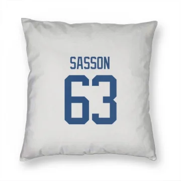 Max Sasson Vancouver Canucks  Pillow Cover (18 X 18) - White