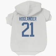 Nils Hoglander Vancouver Canucks  Dog & Cat Pet Hoodie - White