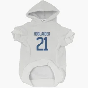 Nils Hoglander Vancouver Canucks  Dog & Cat Pet Hoodie - White