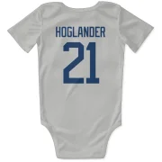 Nils Hoglander Vancouver Canucks  Infant & Newborn Bodysuit  - White