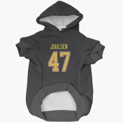 Noah Juulsen Vancouver Canucks  Dog & Cat Pet Hoodie - Black