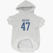 Noah Juulsen Vancouver Canucks  Dog & Cat Pet Hoodie - White