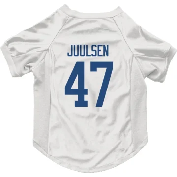 Noah Juulsen Vancouver Canucks  Dog & Cat Pet Jersey - White