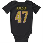 Noah Juulsen Vancouver Canucks  Infant & Newborn Bodysuit  - Black