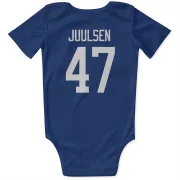 Noah Juulsen Vancouver Canucks  Infant & Newborn Bodysuit  - Blue