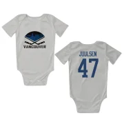 Noah Juulsen Vancouver Canucks  Infant & Newborn Bodysuit  - White