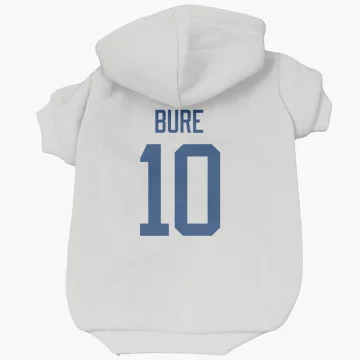 Pavel Bure Vancouver Canucks  Dog & Cat Pet Hoodie - White