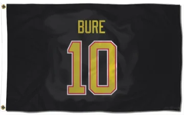 Pavel Bure Vancouver Canucks  Flag (3 X 5) - Black